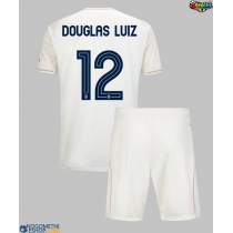 Otroški Nogometni dresi Nottingham Forest Douglas Luiz #12 Gostujoči 2025-26 Kratek Rokav (+ Kratke hlače)